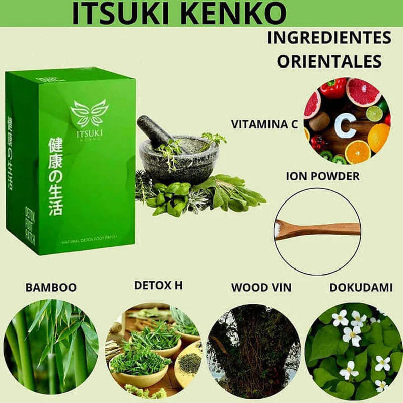 PARCHES DESINTOXICANTE - ITSUKI KENKO