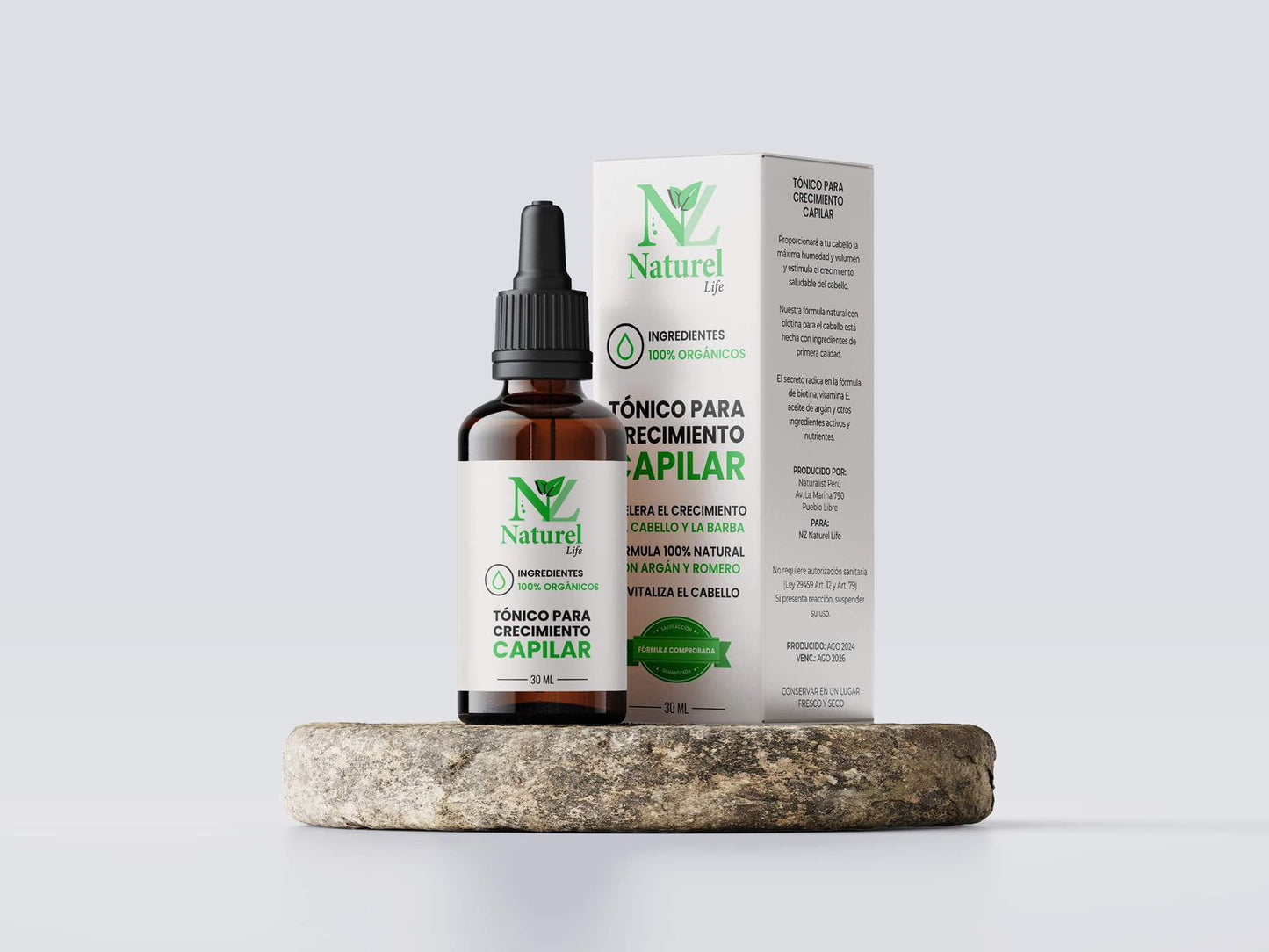 FÓRMULA CAPILAR ANTICAIDA DE CABELLO