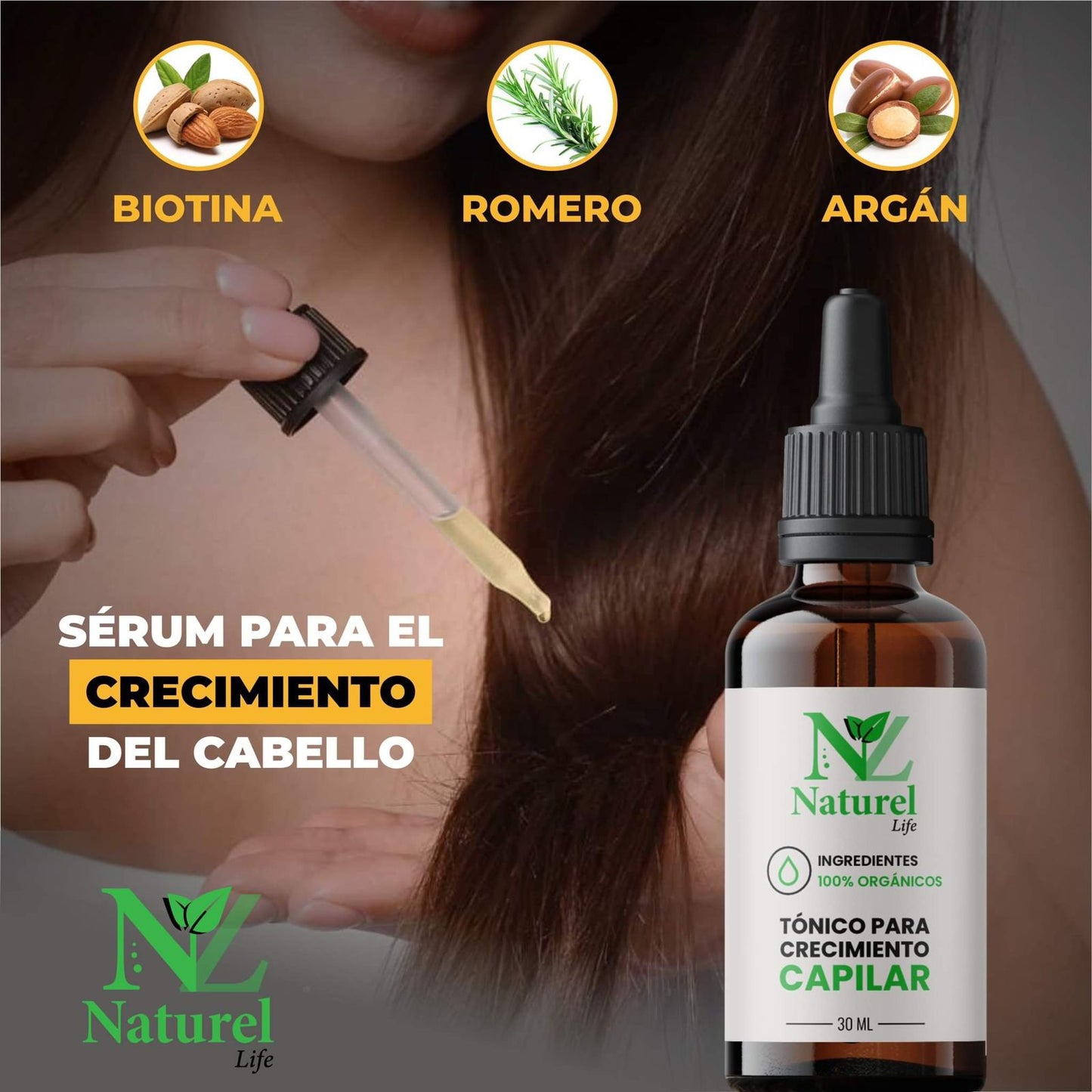 FÓRMULA CAPILAR ANTICAIDA DE CABELLO