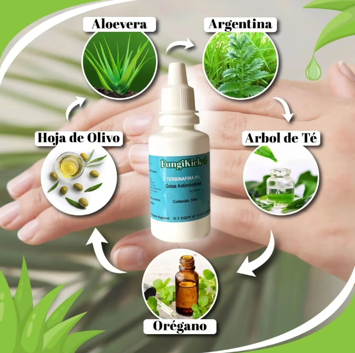 GOTAS PARA LOS HONGOS - FUNGIKICK – Al Toque Causa