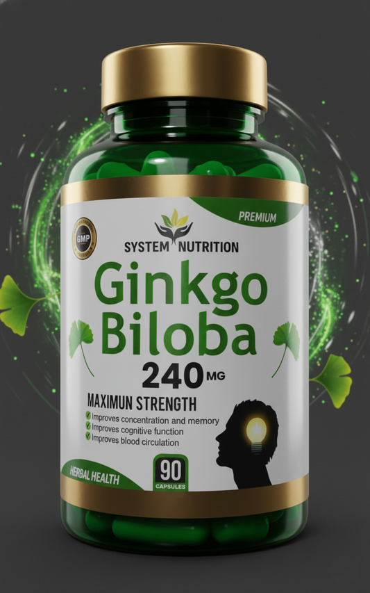 Ginkgo Biloba – Enfoque y Rutina Diaria