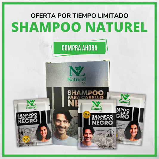 SHAMPOO ANTICANAS - NATURAL LIFE